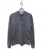 DOUBLE RL SUPPLYダブルアールエル）の古着「ヘンリーネックカットソー」｜グレー