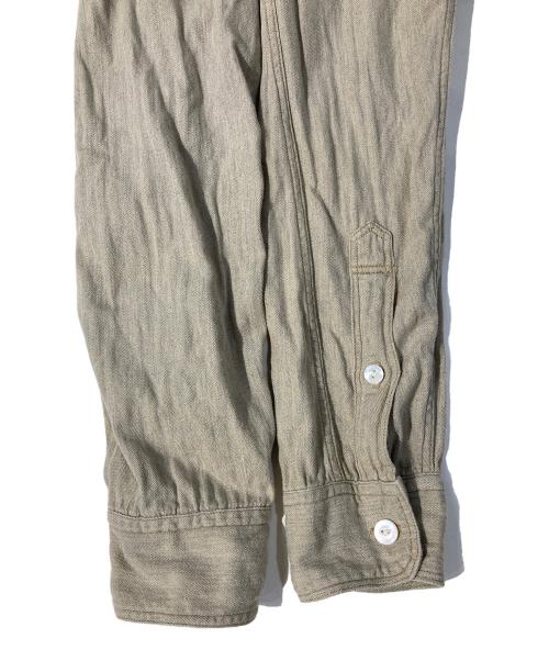 freewheelers（フリーホイーラーズ）FREEWHEELERS (フリーホイーラーズ) ワークシャツ ベージュ サイズ:SIZE14の古着・服飾アイテム