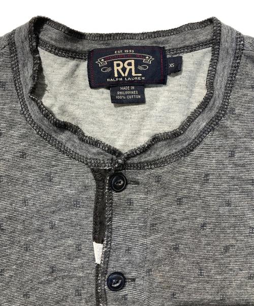 RRL（ダブルアールエル）RRL (ダブルアールエル) ヘンリーネックカットソー グレー サイズ:XSの古着・服飾アイテム