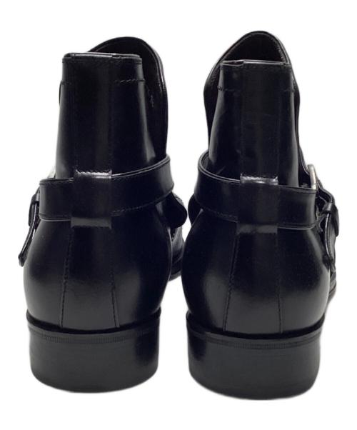 Salvatore Ferragamo（サルヴァトーレ フェラガモ）Salvatore Ferragamo (サルヴァトーレ フェラガモ) ジョッパーブーツ ブラック サイズ:7.5 2Eの古着・服飾アイテム