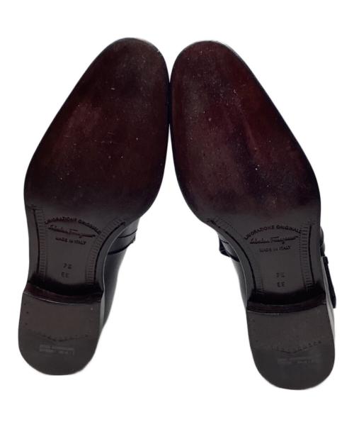 Salvatore Ferragamo（サルヴァトーレ フェラガモ）Salvatore Ferragamo (サルヴァトーレ フェラガモ) ジョッパーブーツ ブラック サイズ:7.5 2Eの古着・服飾アイテム
