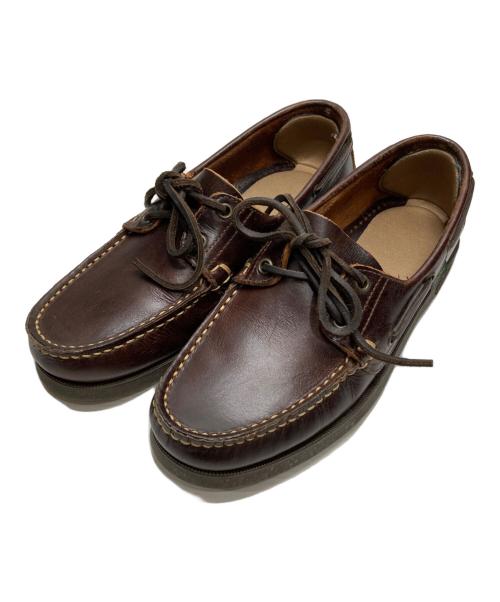 PARABOOT（パラブーツ）PARABOOT (パラブーツ) BARTH マリンシューズ ブラウン サイズ:SIZE 5の古着・服飾アイテム