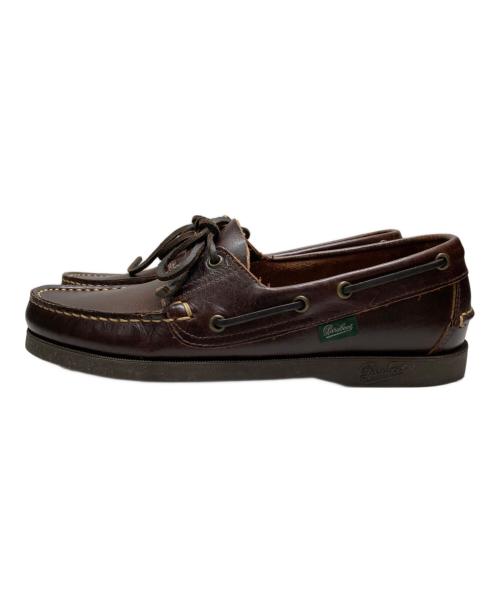 PARABOOT（パラブーツ）PARABOOT (パラブーツ) BARTH マリンシューズ ブラウン サイズ:SIZE 5の古着・服飾アイテム