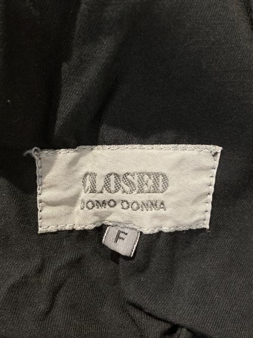 CLOSED UOMO DONNA（クローズド ウオモ ドンナ）CLOSED UOMO DONNA (クローズド ウオモ ドンナ) サロペット ブラック サイズ:FREEの古着・服飾アイテム
