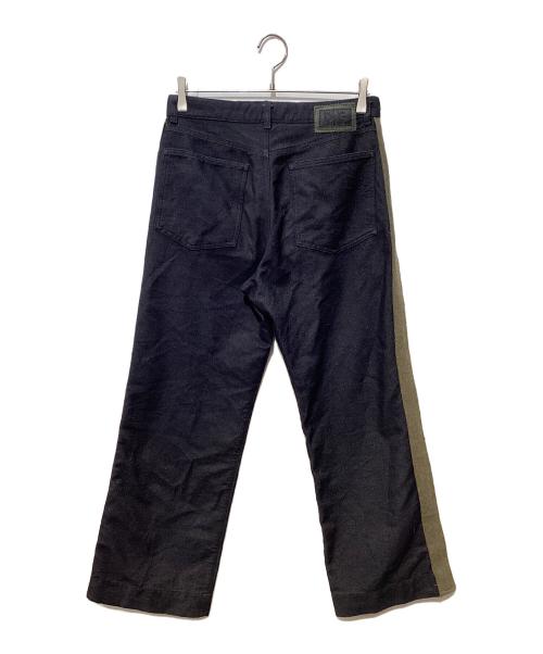 DOLCE & GABBANA（ドルチェ＆ガッバーナ）DOLCE & GABBANA (ドルチェ＆ガッバーナ) サイドラインコットンパンツ インディゴ サイズ:SIZE46の古着・服飾アイテム