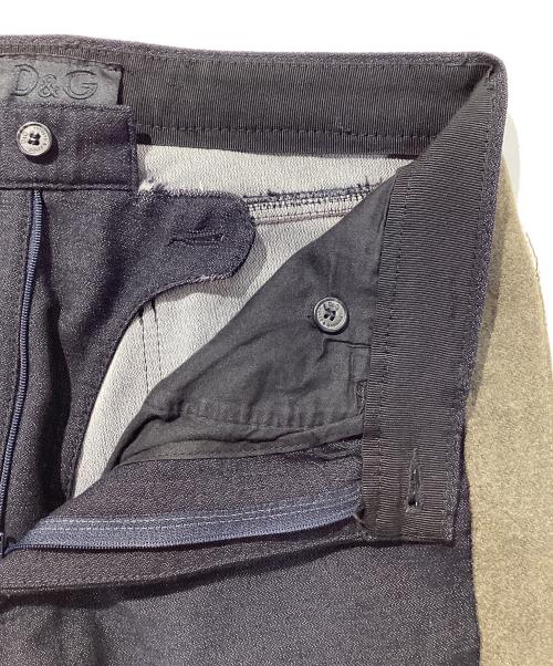 DOLCE & GABBANA（ドルチェ＆ガッバーナ）DOLCE & GABBANA (ドルチェ＆ガッバーナ) サイドラインコットンパンツ インディゴ サイズ:SIZE46の古着・服飾アイテム