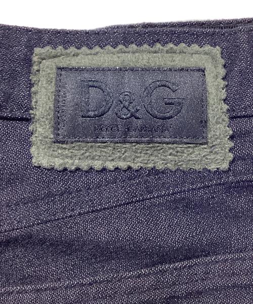 DOLCE & GABBANA（ドルチェ＆ガッバーナ）DOLCE & GABBANA (ドルチェ＆ガッバーナ) サイドラインコットンパンツ インディゴ サイズ:SIZE46の古着・服飾アイテム