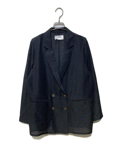Omekashi（オメカシ）Omekashi (オメカシ) シアーメッシュジャケット ブラック サイズ:FREEの古着・服飾アイテム