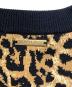 中古・古着 MICHAEL KORS (マイケルコース) チータープリントスナップカーディガン ブラウン サイズ:M：6000円