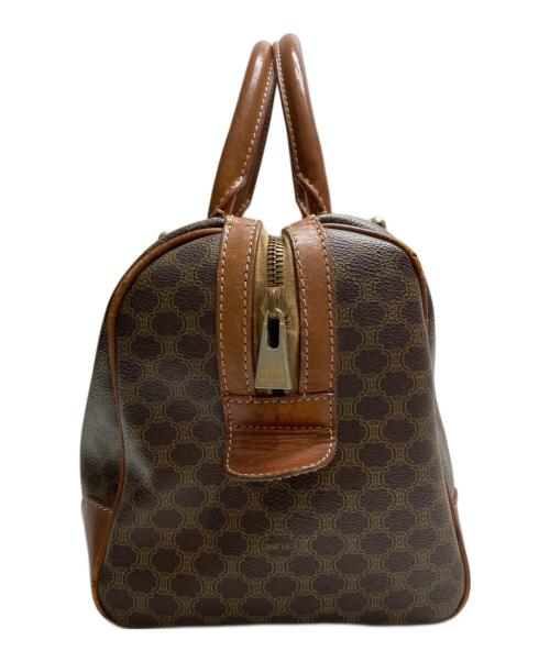 CELINE（セリーヌ）CELINE (セリーヌ) マカダムボストンバッグ ブラウンの古着・服飾アイテム