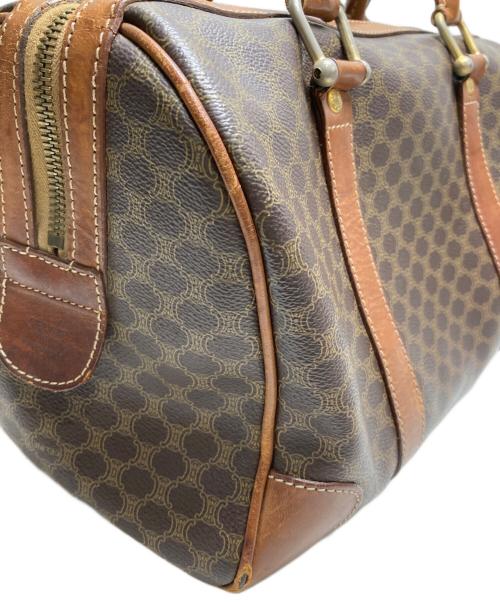 CELINE（セリーヌ）CELINE (セリーヌ) マカダムボストンバッグ ブラウンの古着・服飾アイテム