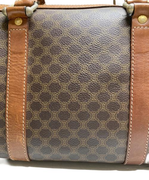 CELINE（セリーヌ）CELINE (セリーヌ) マカダムボストンバッグ ブラウンの古着・服飾アイテム