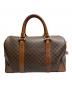 CELINE (セリーヌ) マカダムボストンバッグ ブラウン：10000円