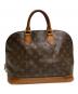 LOUIS VUITTON（ルイ ヴィトン）の古着「モノグラム アルマ」｜ブラウン