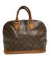 LOUIS VUITTON (ルイ ヴィトン) モノグラム アルマ ブラウン：25000円
