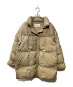 TODAYFULトゥデイフル）の古着「Standcollar Down Jacket」｜ベージュ