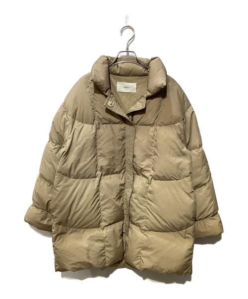 TODAYFUL（トゥデイフル）TODAYFUL (トゥデイフル) Standcollar Down Jacket ベージュ サイズ:SIZE38の古着・服飾アイテム
