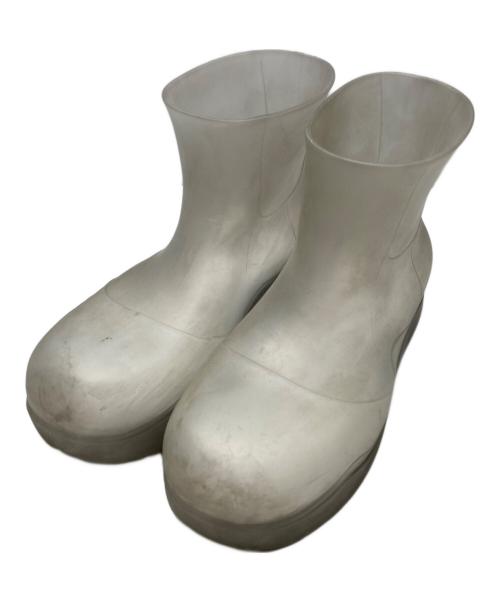 BOTTEGA VENETA（ボッテガベネタ）BOTTEGA VENETA (ボッテガベネタ) Claer Rubber Paddle Boots クリア サイズ:41の古着・服飾アイテム