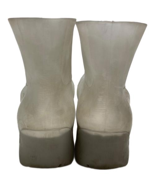 BOTTEGA VENETA（ボッテガベネタ）BOTTEGA VENETA (ボッテガベネタ) Claer Rubber Paddle Boots クリア サイズ:41の古着・服飾アイテム