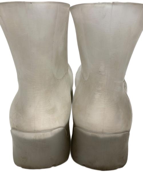 BOTTEGA VENETA（ボッテガベネタ）BOTTEGA VENETA (ボッテガベネタ) Claer Rubber Paddle Boots クリア サイズ:41の古着・服飾アイテム