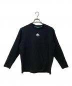 LACOSTEラコステ）の古着「PARISロゴヘビーオンスTシャツ」｜ブラック