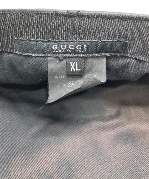 GUCCI（グッチ）GUCCI (グッチ) GGキャンバスハンチング ブラックの古着・服飾アイテム
