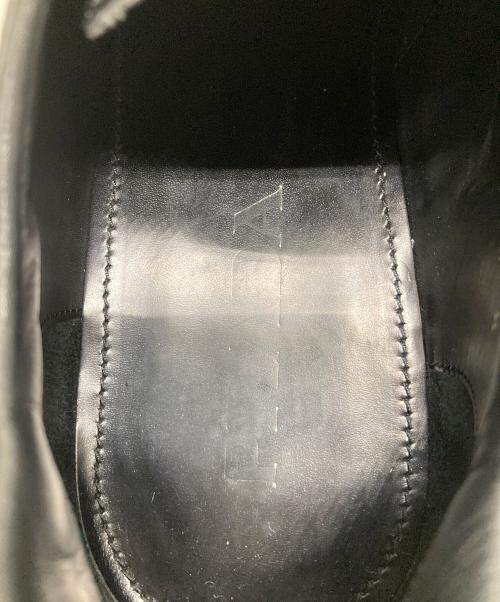 PRADA（プラダ）PRADA (プラダ) ラバーソールローファー ブラック×グリーン サイズ:SIZE8の古着・服飾アイテム