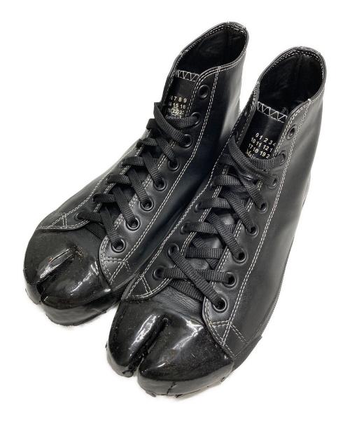 Maison Margiela（メゾンマルジェラ）Maison Margiela (メゾンマルジェラ) ラバートゥ足袋スニーカー ブラック サイズ:SIZE 40の古着・服飾アイテム