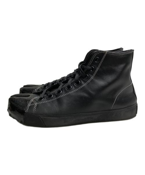 Maison Margiela（メゾンマルジェラ）Maison Margiela (メゾンマルジェラ) ラバートゥ足袋スニーカー ブラック サイズ:SIZE 40の古着・服飾アイテム