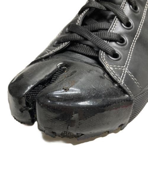 Maison Margiela（メゾンマルジェラ）Maison Margiela (メゾンマルジェラ) ラバートゥ足袋スニーカー ブラック サイズ:SIZE 40の古着・服飾アイテム