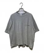 COMME des GARCONS SHIRTコムデギャルソンシャツ）の古着「ロゴTシャツ」｜グレー