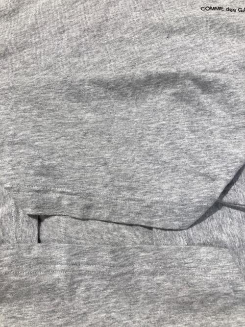 COMME des GARCONS SHIRT（コムデギャルソンシャツ）COMME des GARCONS SHIRT (コムデギャルソンシャツ) ロゴTシャツ グレー サイズ:Ⅿの古着・服飾アイテム