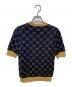 GUCCI (グッチ) GGコットンラメファブリックトップス ブラック×ゴールド サイズ:XS：55000円