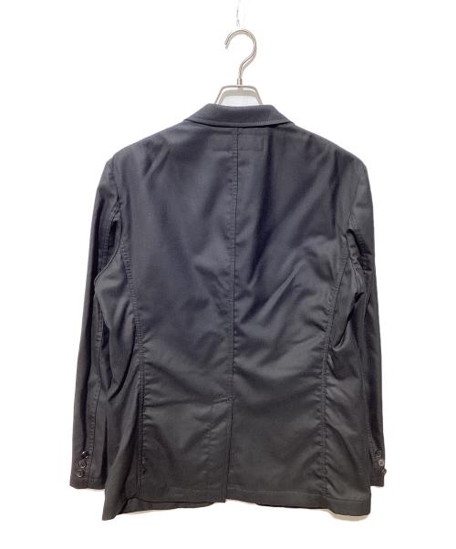 COMME des GARCONS HOMME（コムデギャルソン オム）COMME des GARCONS HOMME (コムデギャルソン オム) ウールギャバ2Bジャケット ブラック サイズ:Lの古着・服飾アイテム