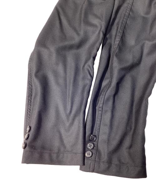 COMME des GARCONS HOMME（コムデギャルソン オム）COMME des GARCONS HOMME (コムデギャルソン オム) ウールギャバ2Bジャケット ブラック サイズ:Lの古着・服飾アイテム