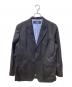 COMME des GARCONS HOMME（コムデギャルソン オム）の古着「ウールギャバ2Bジャケット」｜ブラック