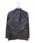 COMME des GARCONS HOMME (コムデギャルソン オム) ウールギャバ2Bジャケット ブラック サイズ:L：40000円