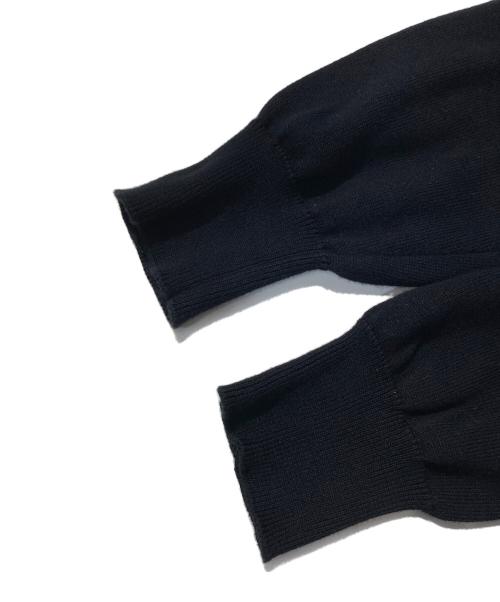 STONE ISLAND（ストーンアイランド）STONE ISLAND (ストーンアイランド) クルーネックニット ブラック サイズ:Sの古着・服飾アイテム