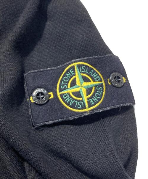 STONE ISLAND（ストーンアイランド）STONE ISLAND (ストーンアイランド) クルーネックニット ブラック サイズ:Sの古着・服飾アイテム