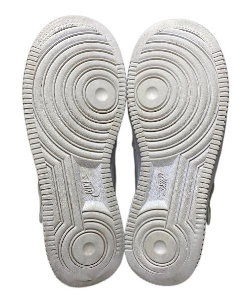 NIKE（ナイキ）NIKE (ナイキ) AIR FORCE 1 '07 MID ヘビ柄 ホワイト サイズ:24㎝の古着・服飾アイテム