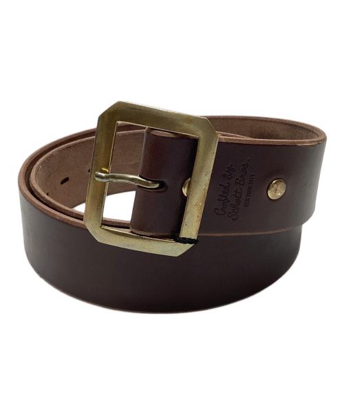 Schott（ショット）Schott (ショット) PERFECTO BELT ブラウンの古着・服飾アイテム