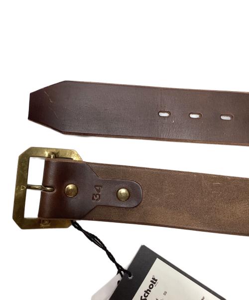 Schott（ショット）Schott (ショット) PERFECTO BELT ブラウンの古着・服飾アイテム