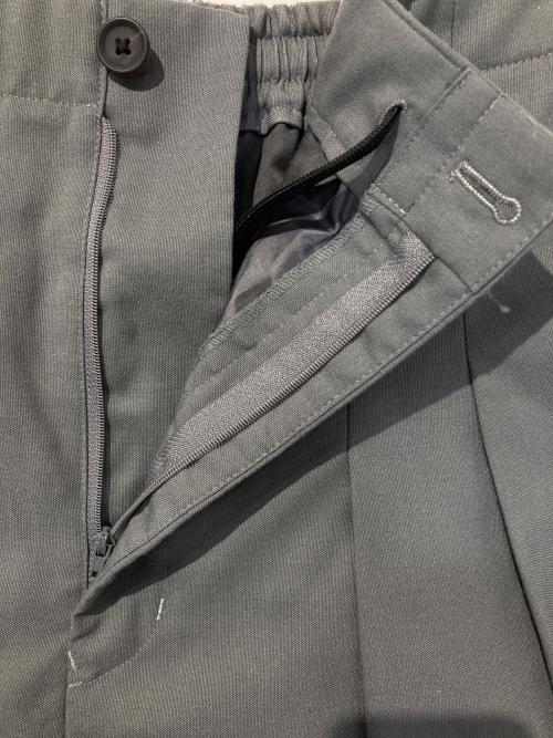 MAISON SPECIAL（メゾンスペシャル）MAISON SPECIAL (メゾンスペシャル) CORDURA Wool Tow-Tuck Wide Pants グレー サイズ:01の古着・服飾アイテム