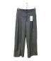 MAISON SPECIAL（メゾンスペシャル）の古着「CORDURA Wool Tow-Tuck Wide Pants」｜グレー