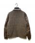 Harris Tweed (ハリスツイード) BEN DAVIS (ベンデイビス) レザー切替スタジャン ブラウン サイズ:S：5000円