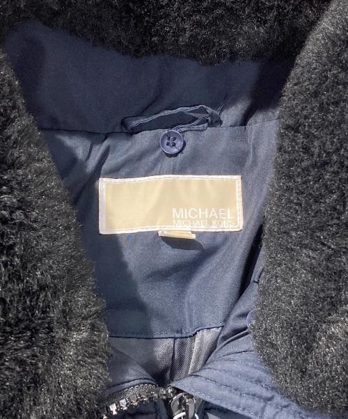 MICHAEL KORS（マイケルコース）MICHAEL KORS (マイケルコース) ダウンコート ネイビー サイズ:Mの古着・服飾アイテム