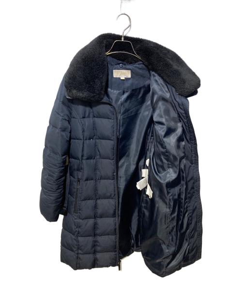MICHAEL KORS（マイケルコース）MICHAEL KORS (マイケルコース) ダウンコート ネイビー サイズ:Mの古着・服飾アイテム