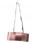 CHARLES & KEITH (チャールズアンドキース) サテンボウイロンゲイティッドショルダーバッグ FlamingoPink：5000円