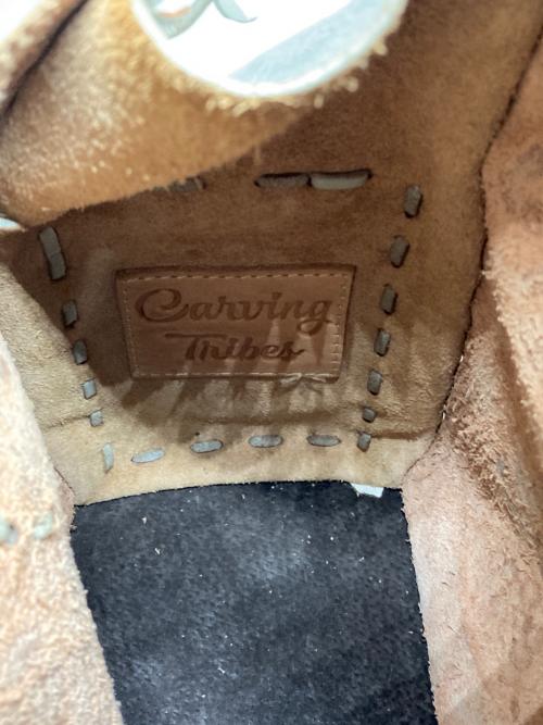 Carving Tribes（カービングトライブス）CARVING TRIBES (カービングトライブス) トートバッグ シルバーの古着・服飾アイテム