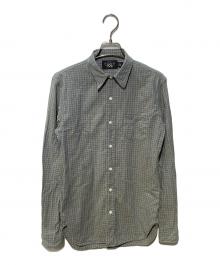 RRL（ダブルアールエル）の古着「チンストチェックシャツ」｜グレー